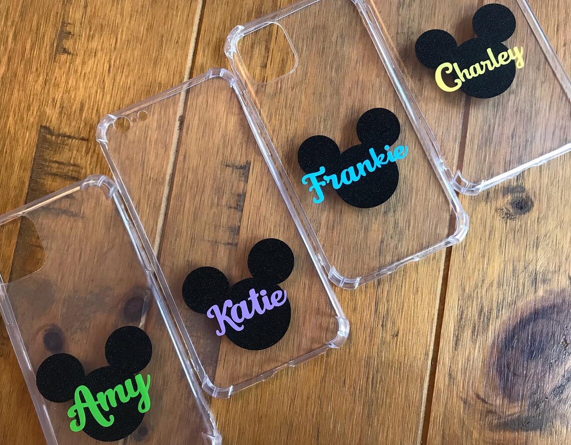 Mickey Mouse Inspired Personalised Phone Case Etsy