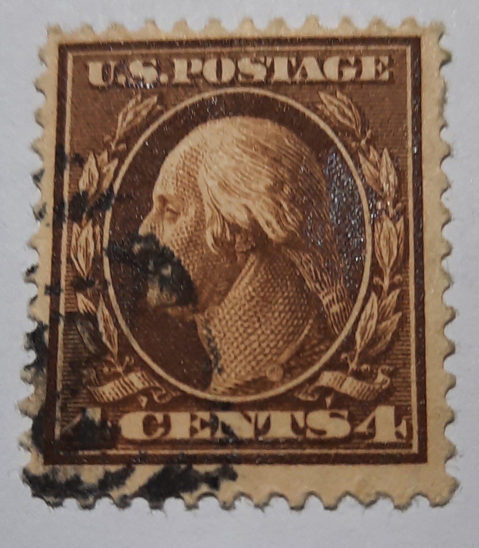 US 4 cents Washington postage stamp | Etsy