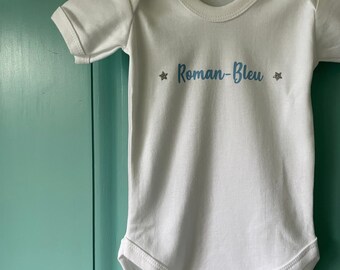 Personalised baby vest, Baby name vest, New baby gift, Baby boy gift, Baby girl gift, Personalised baby gift, Personalised baby clothes