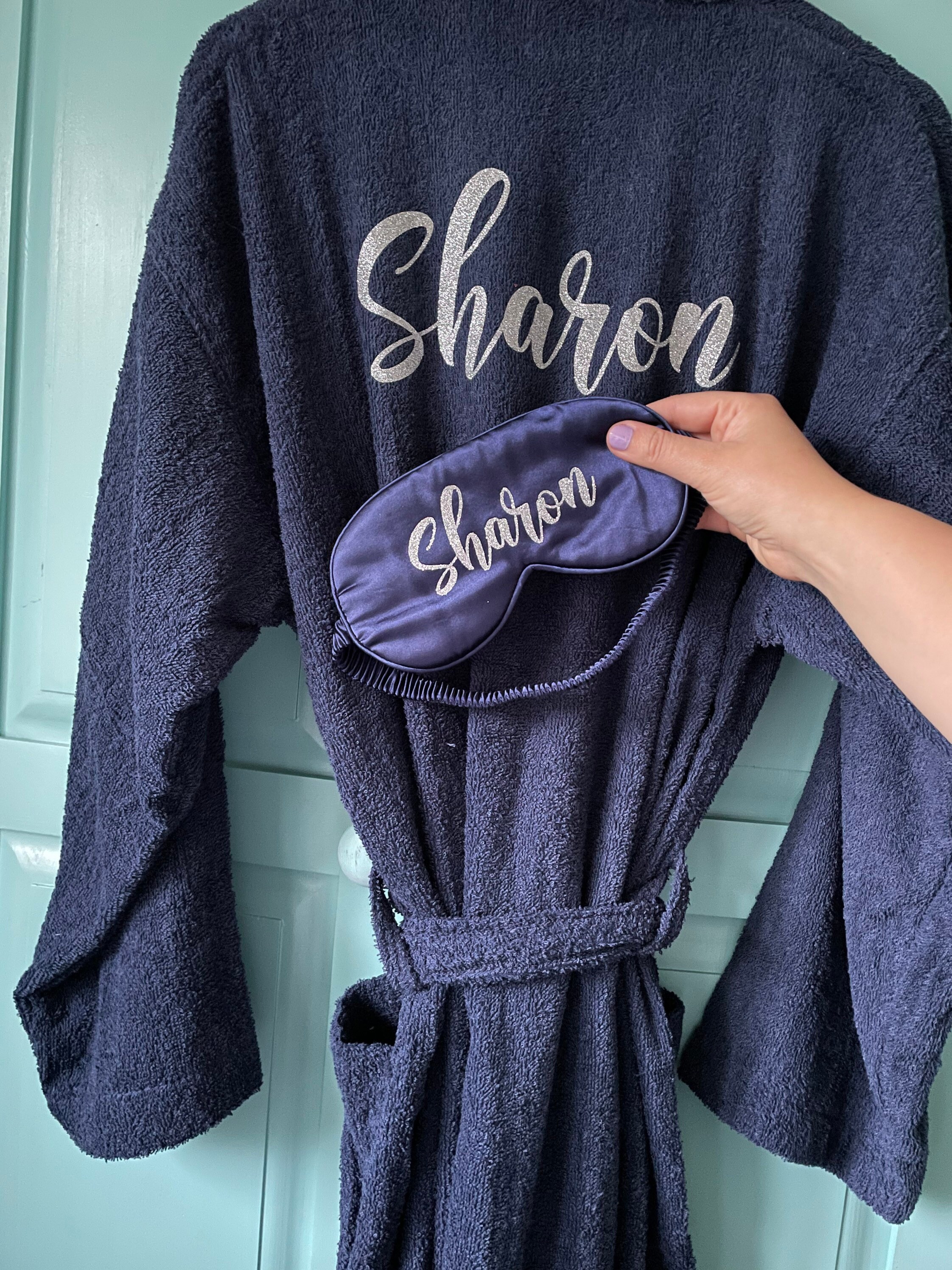 Dressing Gown Personalised, Bath Robe, Towelling Robe, Towelling Gown
