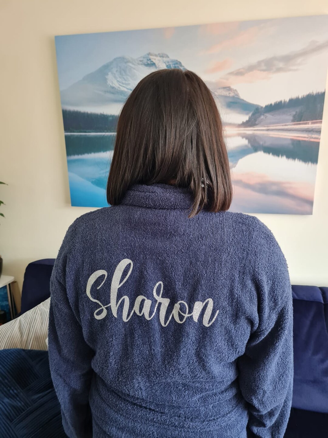 Dressing Gown Personalised, Bath Robe, Towelling Robe, Towelling Gown