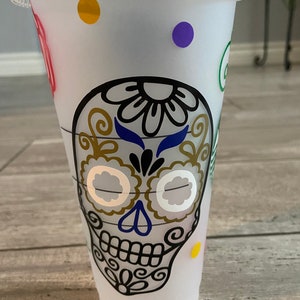 Sugar Skull Tumbler