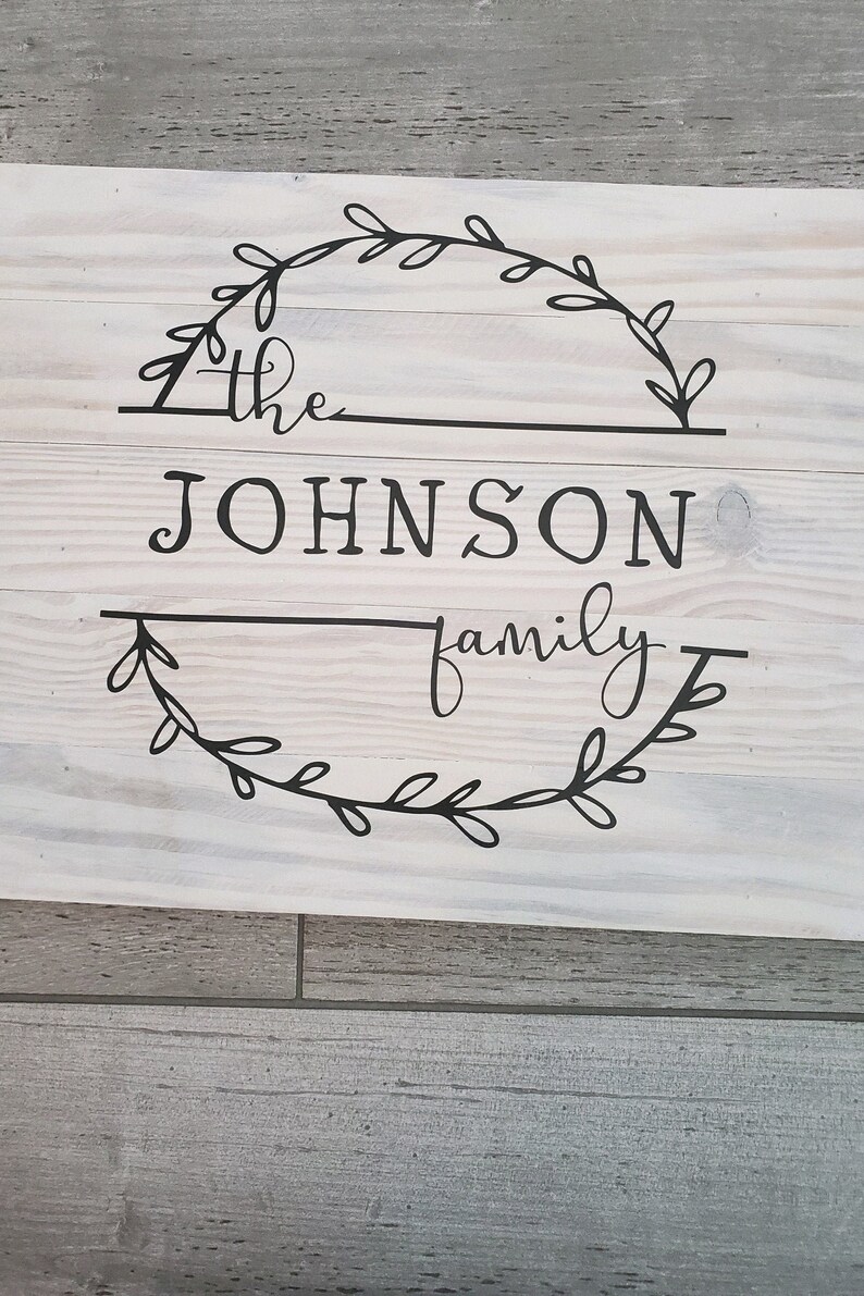 Personalized Family Sign - Etsy