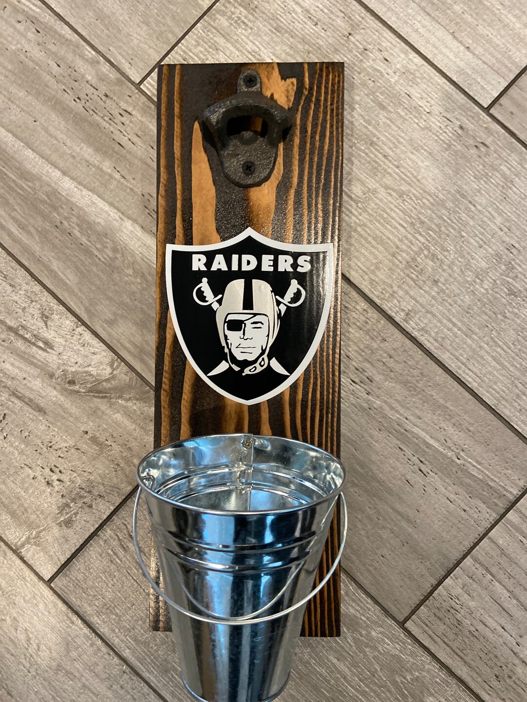 Raiders Bottle Opener Etsy