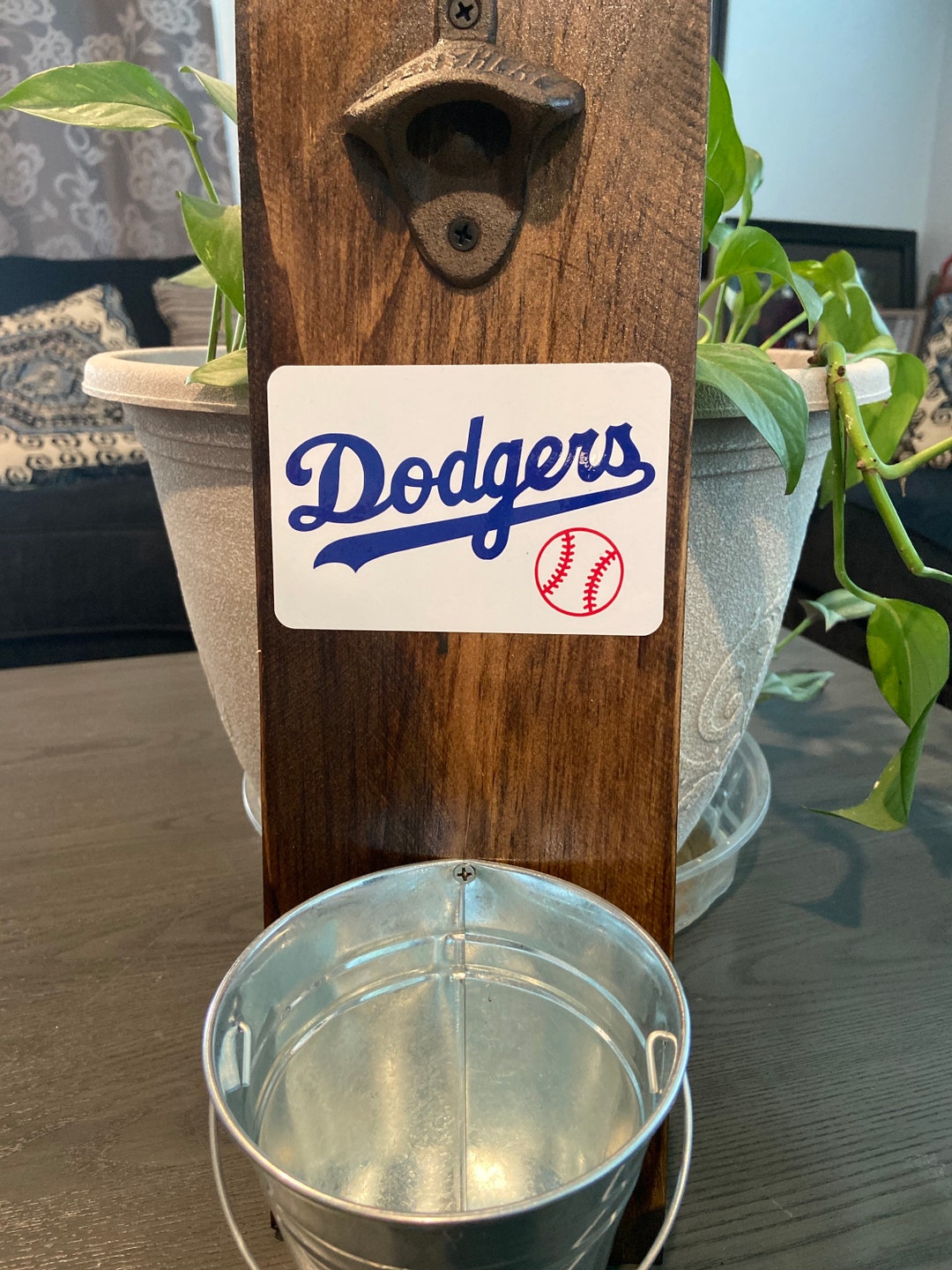 Dodgers Bottle Opener Etsy
