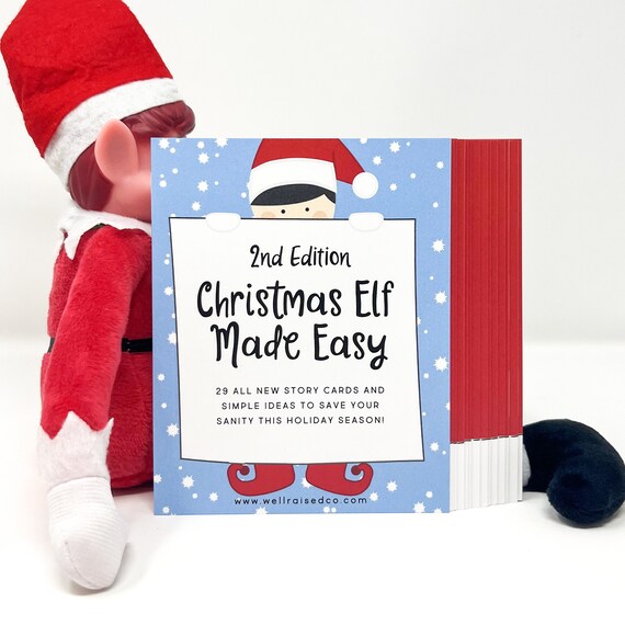 Christmas Elf Made Easy 29 Story Cards and Poems Etsy