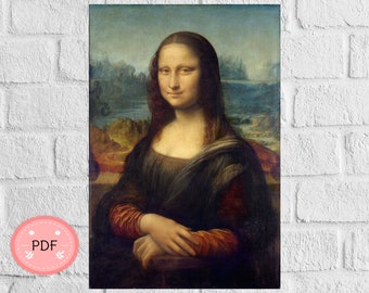 モナリザ - レオナルド ダ ヴィンチの有名なルネッサンス - 絵画の笑顔