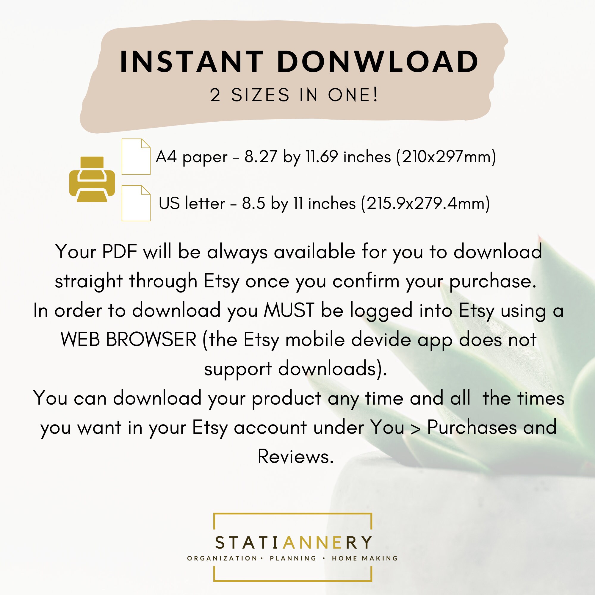 Digital Declutter Guide Digital Decluttering Home Etsy