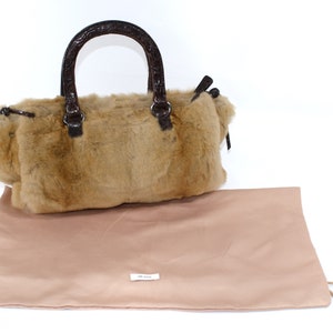 Fur Bag Prada Etsy Canada