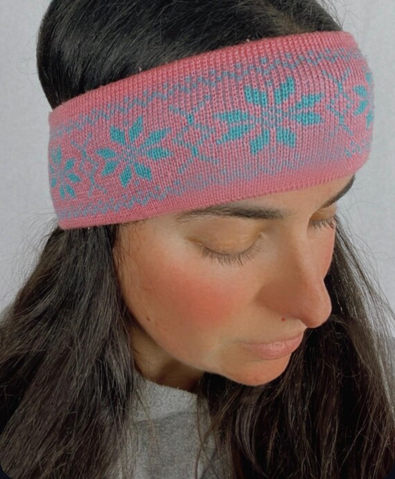Vintage 80s Skiwear Headbands Ear Warmers Unisex Great  display picture 3
