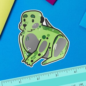 Aromantic Prairie Dog / Sottile adesivo LGBTQ Pride