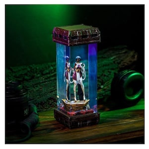 2.B N.ie.r Veilleuse N.ier Aut.om.ata diorama lampe en résine Terrarium Veilleuse personnalisée miniature Gamer Gifts lampe de diorama
