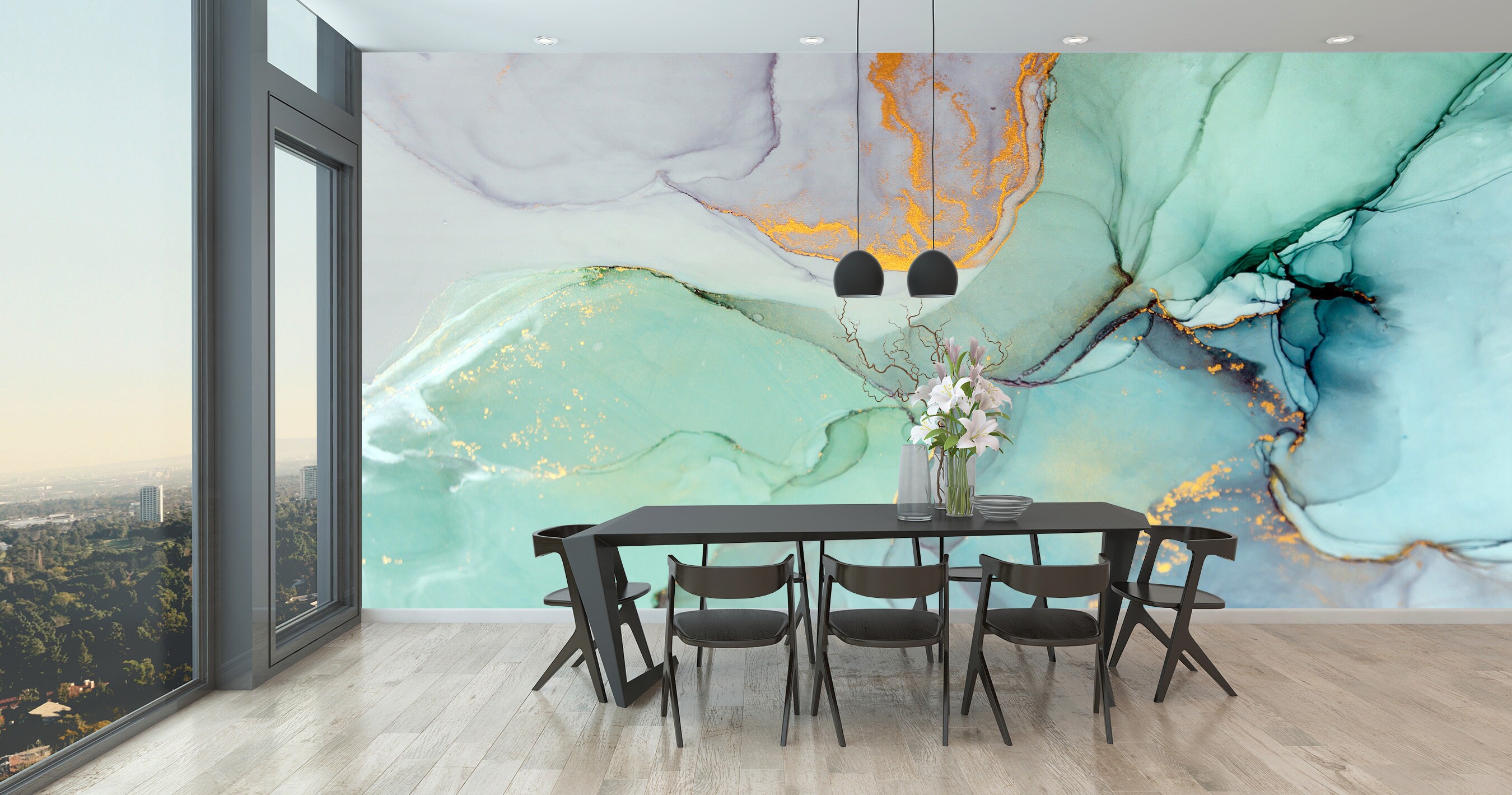 Helle Marmor Effekt Wand wandbild Schlafzimmer Tapete | Etsy