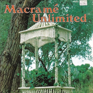 Macramé Unlimited | Vintage How to Macrame Book