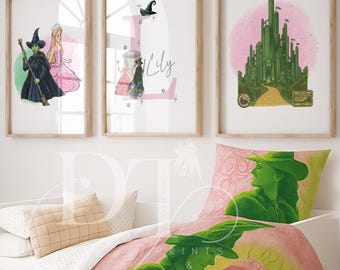 Wicked-Inspired Theme Musical Wall Prints