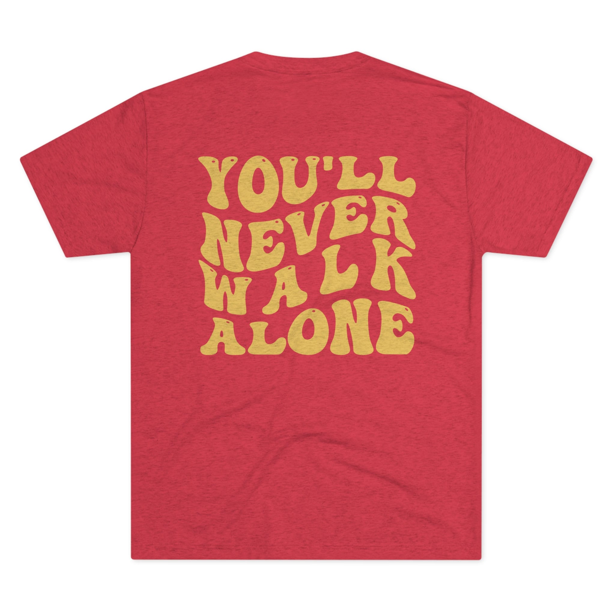 Liverpool Ynwa T Shirt- You'll Never Walk Alone. Red Color Liverpool Ynwa T Shirt- You'll Never Walk Alone. Red Color
