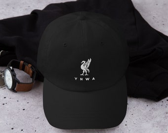 Liverpool Hat with Liverbird Logo YNWA Dad Hat