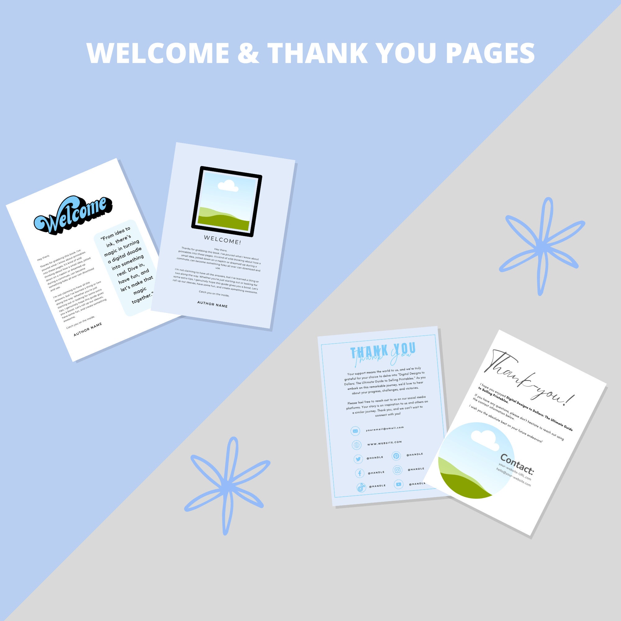 How to Start a Printables Business Guide PLR Done-for-you Content ...