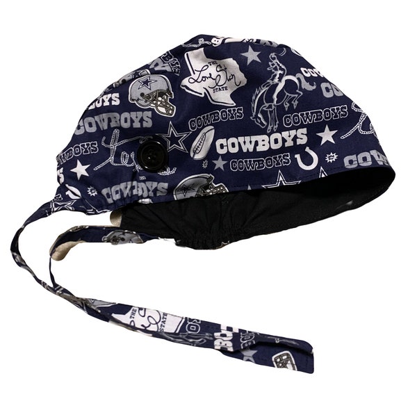 Dallas Cowboys Scrub Hats Texas Cowboys Surgical Hat