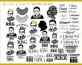 Download Ruth Bader Ginsburg Svg Etsy