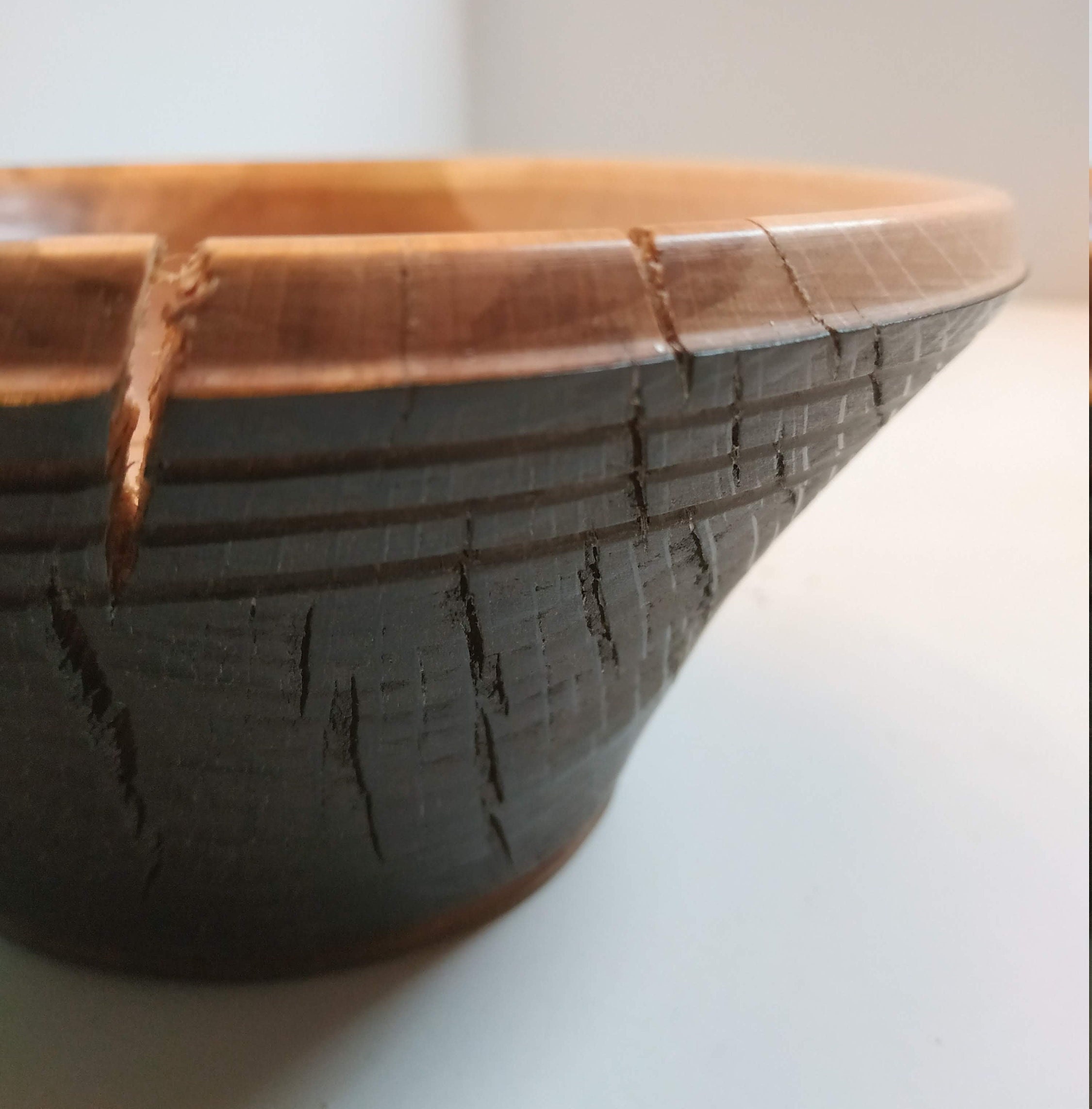 Coupe Brûlée en Bois de Charme