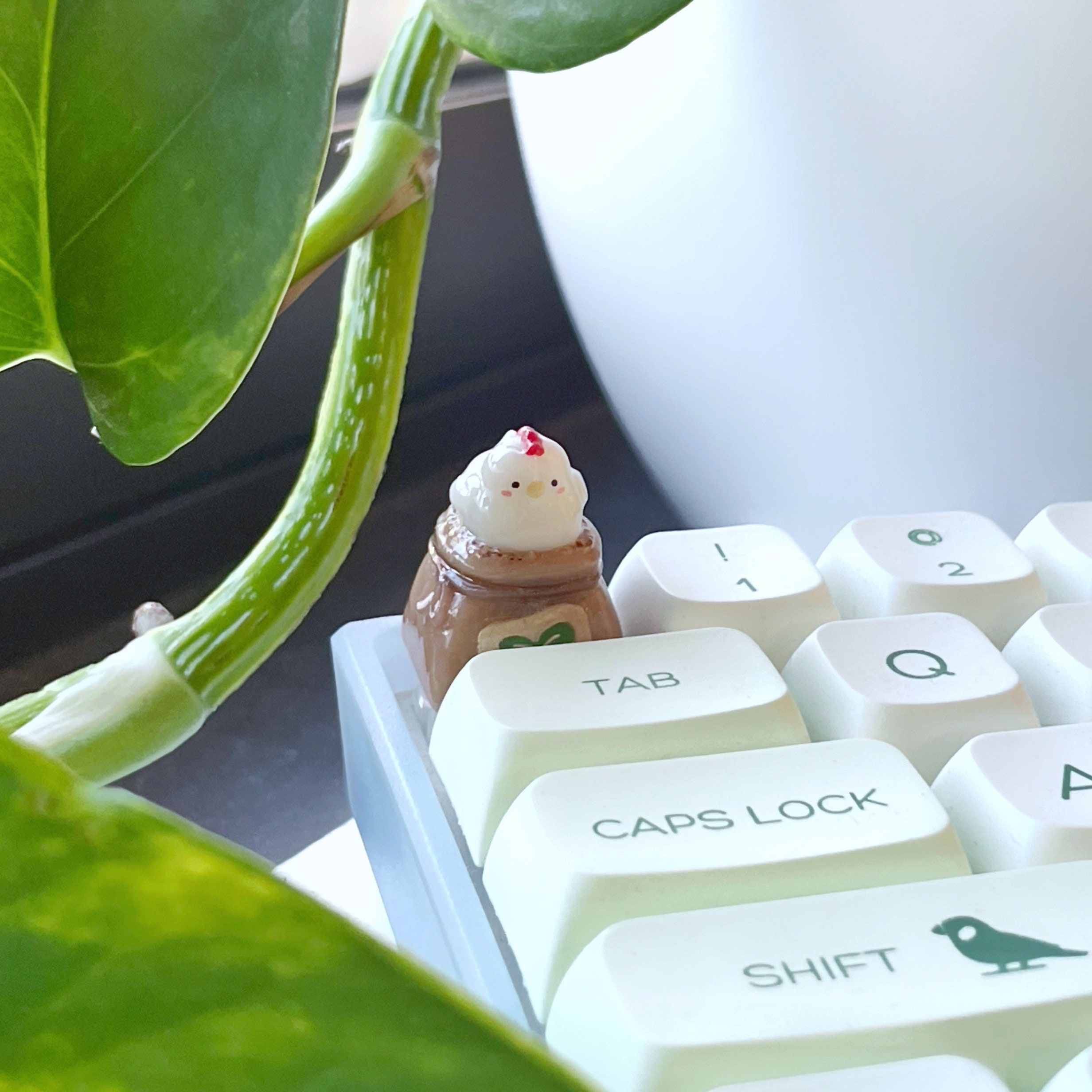 Chicken/hen Keycap | Handmade Artisan Keycap | Mechanical Keyboard ...