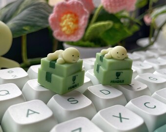 キーボード GSK ELLE POMPEI artisan Smisk Keycap | Handmade Artisan Keycap | Mechanical Keyboard