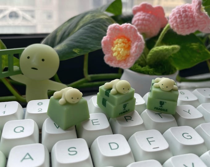 Smisk Keycap | Handmade Artisan Keycap | Mechanical Keyboard Cherry MX compatible