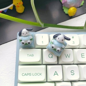 Cute Dog Keycap | Handmade Artisan Keycap | Mechanical Keyboard Cherry MX compatible