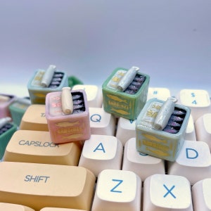Sardinendose Keycap | Handgemachte Handwerker-Schlüsselkappe | Mechanische Tastatur MX kompatibel