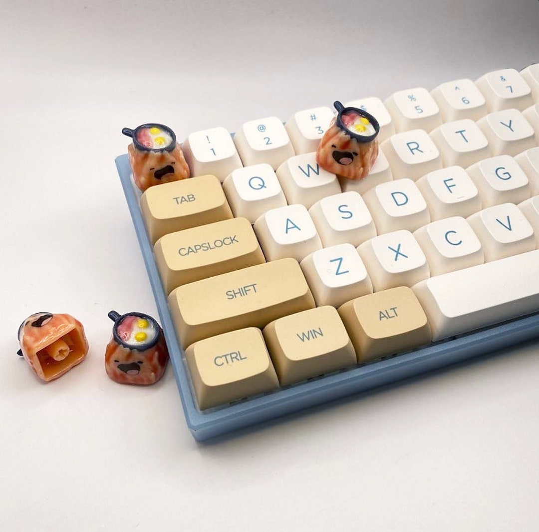 Calcifer Keycap Handmade Artisan Keycap Mechanical Etsy