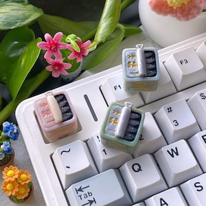 Keycap sardineblik | Handgemaakte ambachtelijke keycap | Mechanisch toetsenbord MX-compatibel