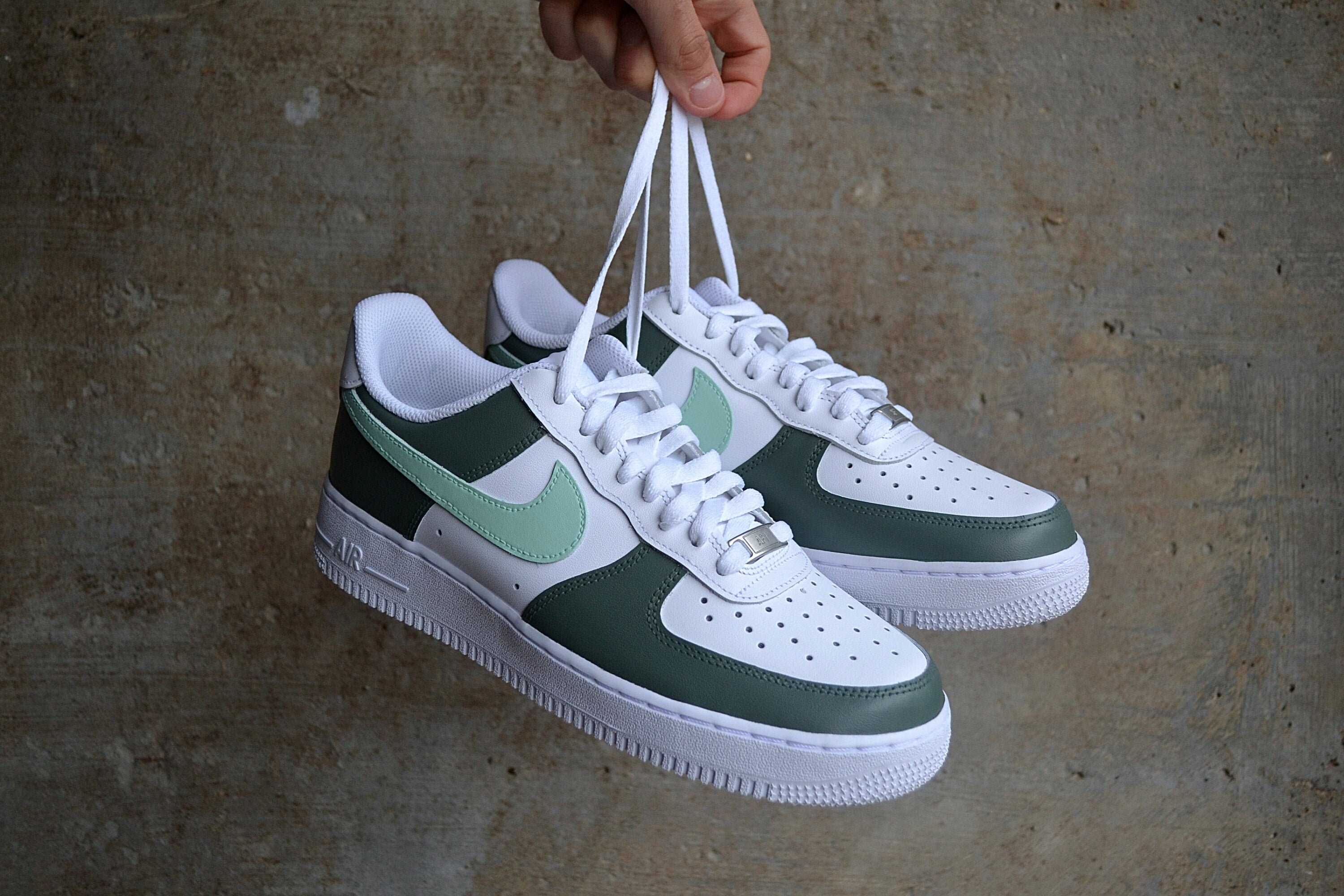 Nike Air Force 1 Custom Green / Green 