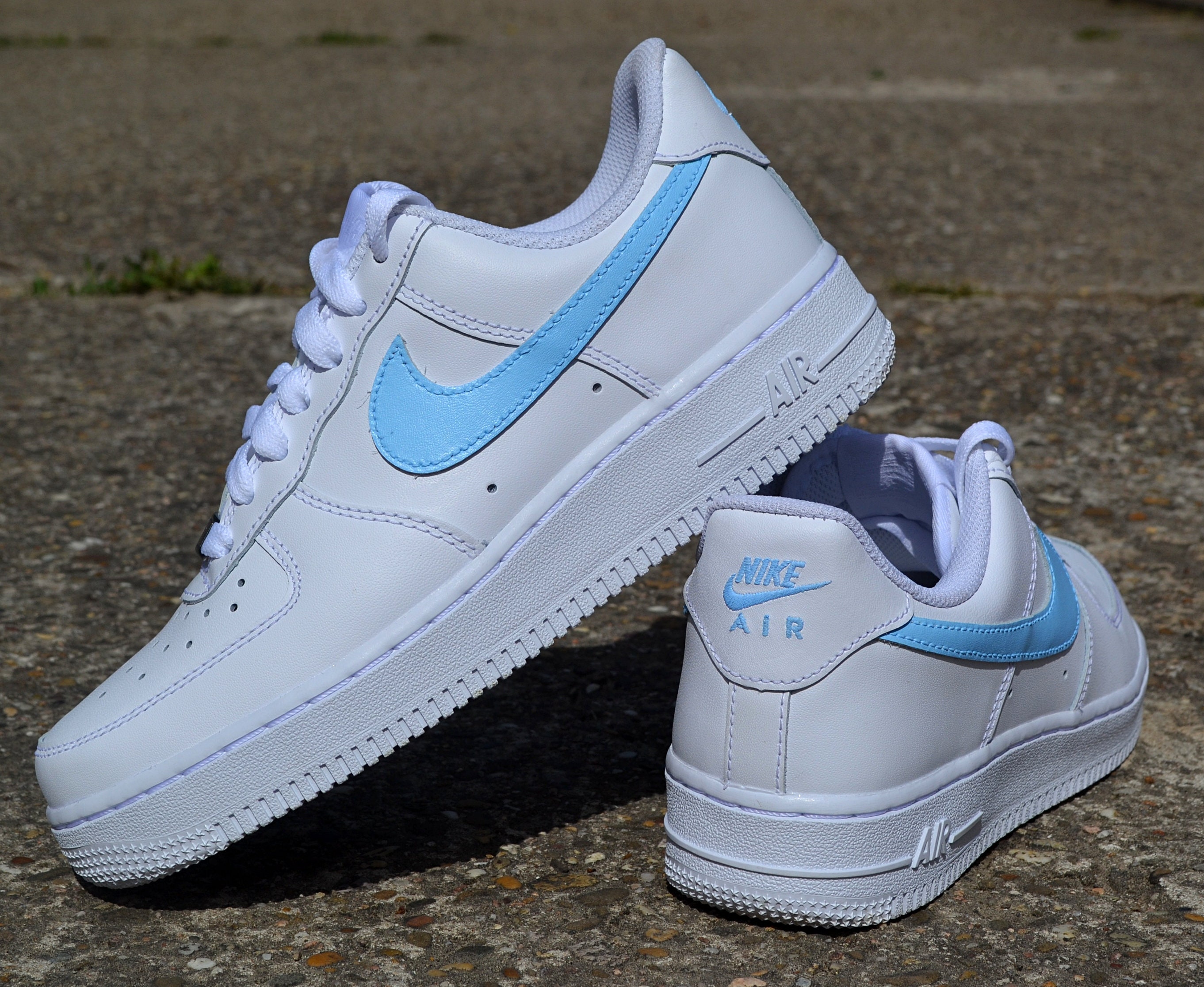 Nike Air Force 1 Custom Pastel Colors Pastell Design - Etsy Finland
