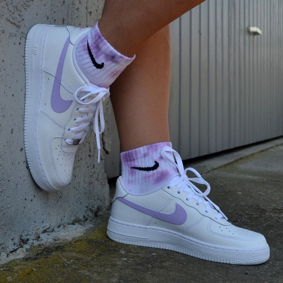 pastel purple nike shoes