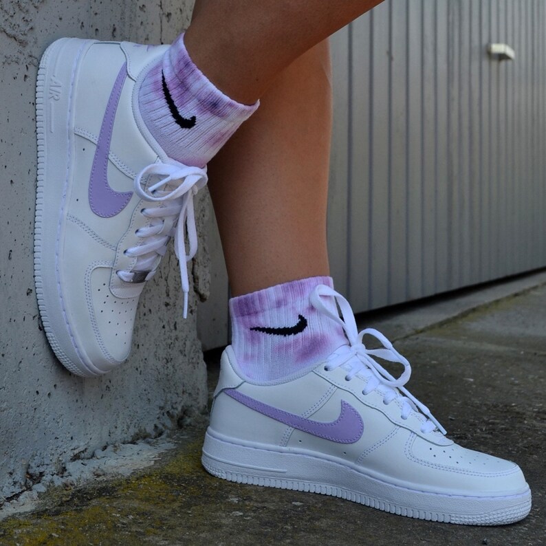Nike Air Force 1 Custom Pastel kleuren Pastell Design | Etsy
