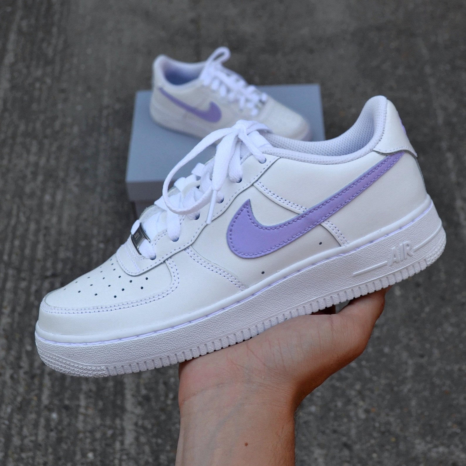 Nike Air Force 1 Custom Pastel Colors Pastell Design - Etsy