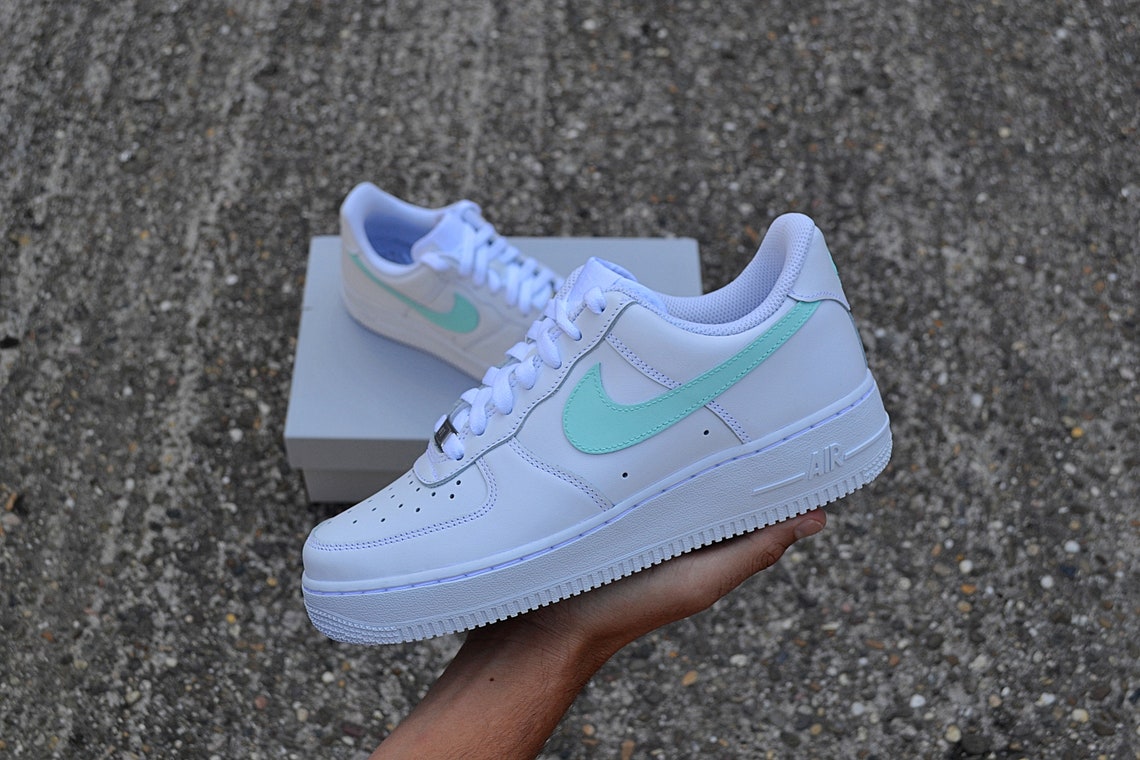 Nike Air Force 1 Custom Pastel Colors Pastell Design - Etsy