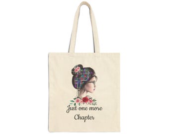 Encore un chapitre : sac fourre-tout en toile de coton