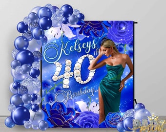 Modern 8x10 FT Backdrop Photographers,Japanese Contemporary Artful with Flowers Hand Fans on Blue Backdrop Print Background for Baby Shower Birthday Wedding Bridal Shower Party Decoration Photo Studio Modern 8x10 FT Backdrop Photographers,Japanese Contemporary Artful with Flowers Hand Fans on Blue Backdrop Print Background for Baby Shower Birthday Wedding Bridal Shower Party Decoration Photo Studio