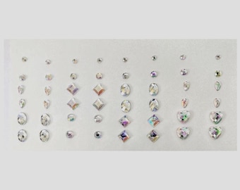 Samoprzylepne kryształki do twarzy MGB: Perełki imprezowe