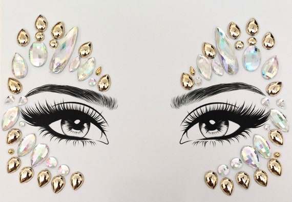 Gold face gems best sale festival