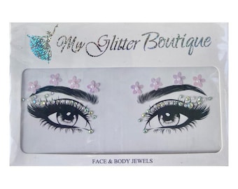 MGB self Adhesive Iridescent Eyeliner/festival jewels/Party jewels/face jewels