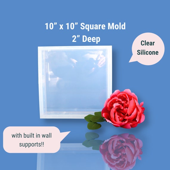 Y-Form Aus Silikon Für Süßigkeiten, Epoxy & Seife – 10,2x10,2x2,5 Cm – Perfekt Zum Basteln