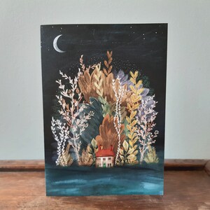Nieuw huis//wenskaart