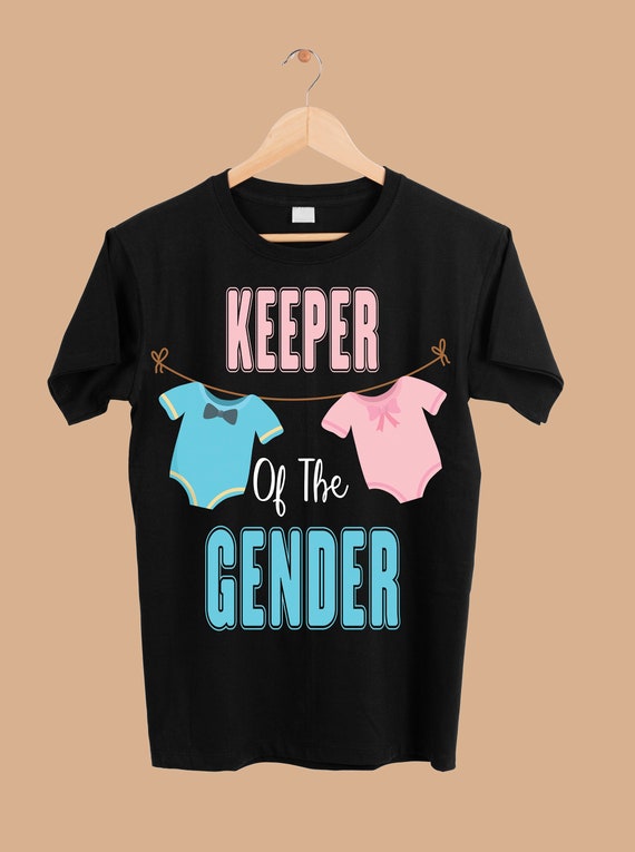 Keeper of Gender Reveal Party Baby Announcement Png - Etsy