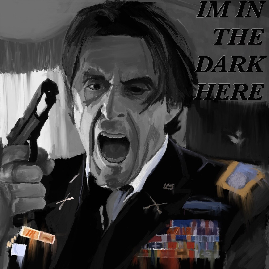 Al Pacino im in the Dark Here Digital Drawing | Etsy