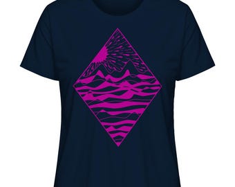 Diamant - Dames Biologisch Shirt - fairtrade biologisch shirt voor uw duurzame damesmode