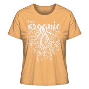 I am organic - Ladies Organic Shirt - fairtrade organic shirt for your sustainable women&#39;s fashion