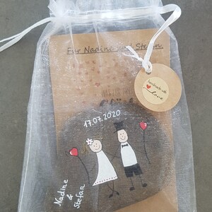 2 SEKTGLÄSER Für Die HOCHZEIT Braut+Bräutigam Handbemalt UNIKATE In
